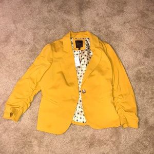 Mustard Yellow Blazer